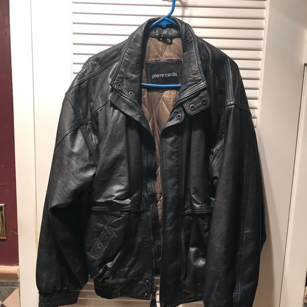 Men’s Vintage Pierre Cardin Leather Jacket